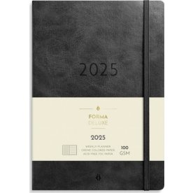 Burde 2025 Stor Veckokalender Forma Deluxe, svart