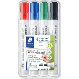 Staedtler Lumocolor 351 WB märkpenna, rund, 4 st.