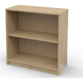 Jive hylla med 2 fack, dekorlaminat, ek, D35 cm