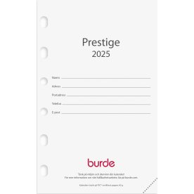 Burde 2025 Kalendersats Prestige