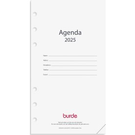 Burde 2025 Kalendersats Agenda