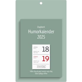 Burde 2025 Kalender Dagblock, Humor