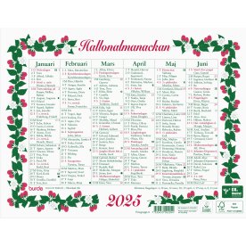 Burde 2025 Lilla Hallonalmanackan