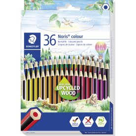 Staedtler Noris 185 färgpennor, 36 färger