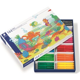 Staedtler Noris 340 Jumbo Tuschpennor | 144 st.