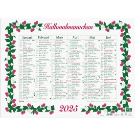 Burde 2025 Stora Hallonalmanackan