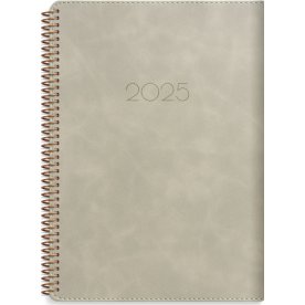 Burde 2025 Kalender Business Twist, beige