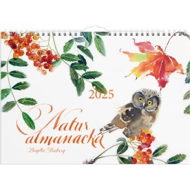 Burde 2025 Väggkalender, Naturalmanacka