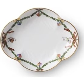 Royal Copenhagen Star Fluted julfat 17,5 cm