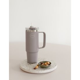 AYA&IDA termokopp med sugrör, lavendel