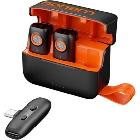 HOHEM Mikrofon MIC-01 2TX 1RX Laddfodral USB-C