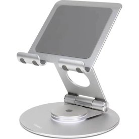 DESIRE2 Stativ Surfplatta Dual Pivot 360, Silver