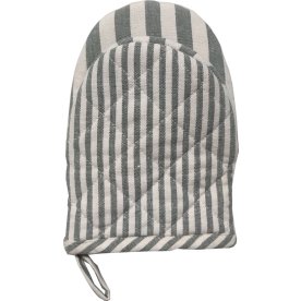 Engholm Mini grillhandske, mörkgrå randig