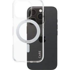 CARE iPhone 16 Pro-fodral m. MagSafe, transparent