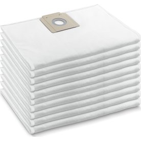 Kärcher T15/1 Dammsugarpåsar, 10 fleece-påsar