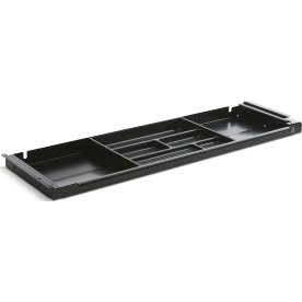 Slim Tray utdragbar låda i svart