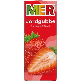 Mer Fruktdryck, Jordgubb, 20 cl 