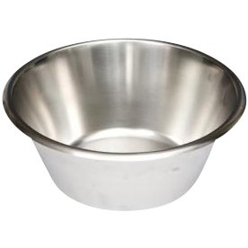 Konisk skål, stål, 5 L