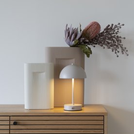 Capri LED-lampa, beige