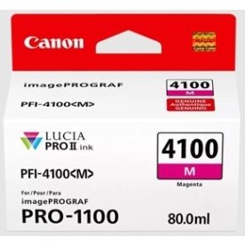 Canon PFI-4100 bläckbehållare, 80 ml, magenta