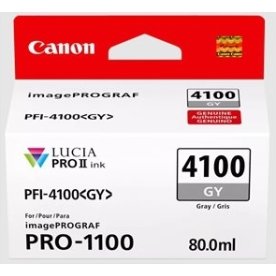 Canon PFI-4100GY bläckbehållare, 80 ml, grå