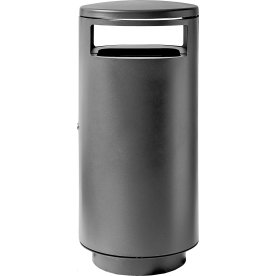 Bica 5077 Soptunna för utomhusbruk med lucka 125L