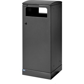 Bica 5081 Soptunna för utomhusbruk 2x inkast 100 L