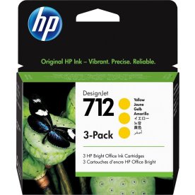 HP 712 bläckpatron 29ml, gul