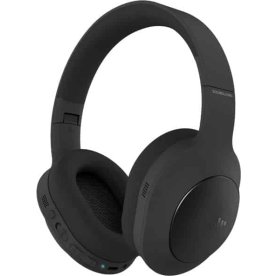 SoundLiving Wave headset, svart