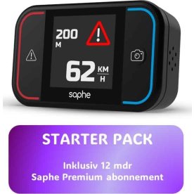Saphe Drive Pro Trafiklarm startpaket (12 månader)