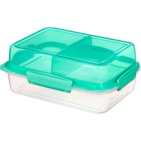 Sistema Lunch Stack matlåda, 1,8 liter, blågrön