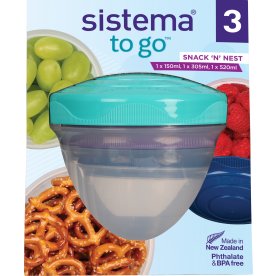 Sistema Stack'n Nest, 3 st.