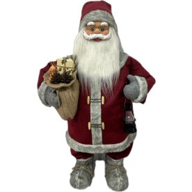 Jultomte m. LED, 80 cm.