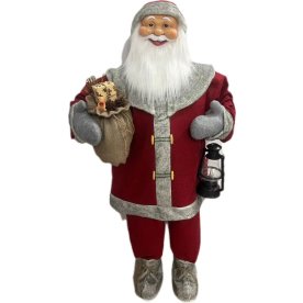 Jultomte m. LED, 152 cm.