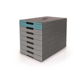 Durable Idealbox Pro lådskåp, 7, Glå/Brrå