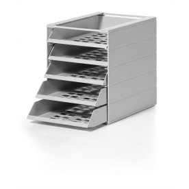 Durable Idealbox Basic lådkabinett, 5, Grå
