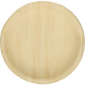 Engångstallrikar, Palmblad, ø18cm, 25 st.