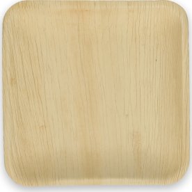 Engångstallrikar, Palmblad, 18x18cm, 25 st.