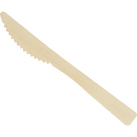 Engångskniv, Bambu, 16 cm, 100 st.