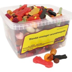 Färdigblandat lösgodis, 2 kg