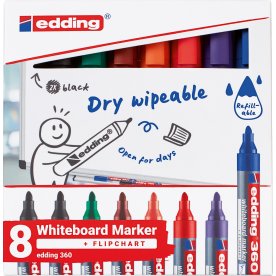 Whiteboardpenna Edding 360 7 färger