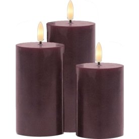 Sirius Sille Laddbar, H10/12,5/15cm, Bordeaux