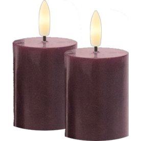 Sirius Sill Laddbar Mini, Ø5/H6,5cm, Bordeaux