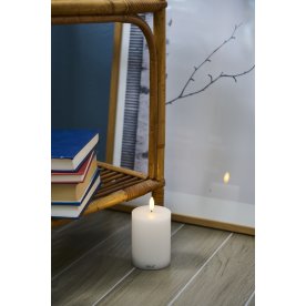 Sirius Sille lampa, Laddningsbar, Ø7,5/10cm, Vit