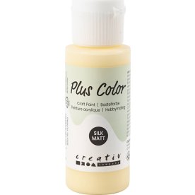Hobbyfärg Plus Color 60ml ljusgul