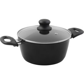 Kanna med lock, alu. m./beläggning, PFAS-fri, 2,5L
