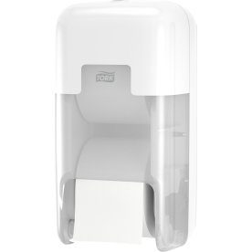 Tork T7 dispenser toalettpapp. U/hylsa, dual, vit