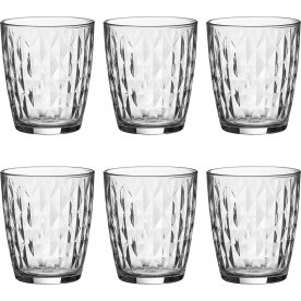 Aida Mosaic dricksglas, 6-pack, klara, 34 cl