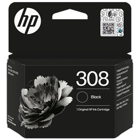 HP 308 Bläckpatron, svart