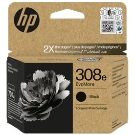 HP 308e EvoMore bläckpatron, svart